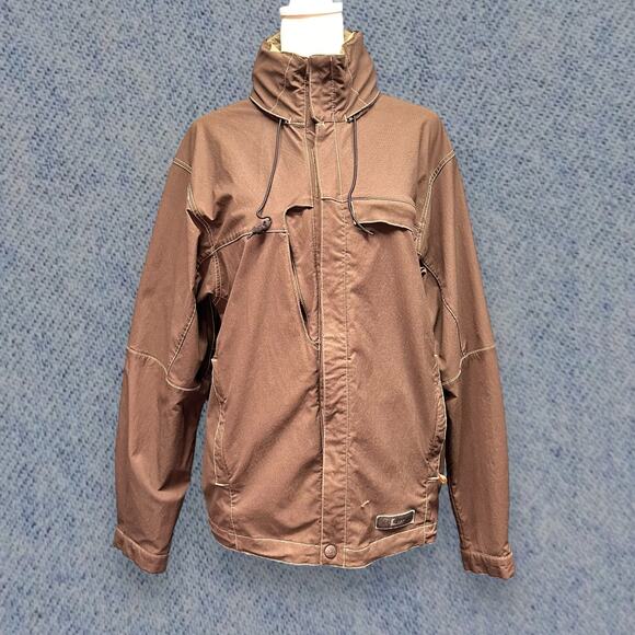 Vintage REI Men’s Brown Outdoor Hiking Jacket, Size M - Picture 1 of 7